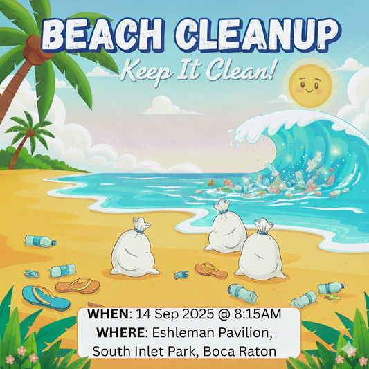 Keep It Clean! September 2025 beach cleanup